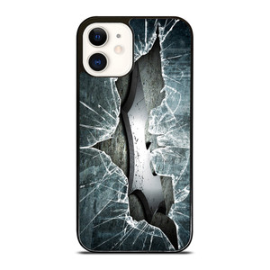 CRACKED OUT GLASS BATMAN THE DARK KNIGHT 2 iPhone 12 Case CRACKED OUT GLASS BATMAN THE DARK KNIGHT 2 iPhone 12 Case