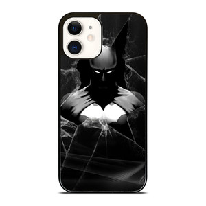 CRACKED OUT GLASS BATMAN THE DARK KNIGHT 3 iPhone 12 Case CRACKED OUT GLASS BATMAN THE DARK KNIGHT 3 iPhone 12 Case