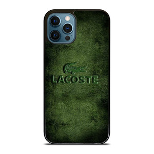 LACOSTE LOGO EMBOSSED LEATHER iPhone 12 Pro Max Case LACOSTE LOGO EMBOSSED LEATHER iPhone 12 Pro Max Case