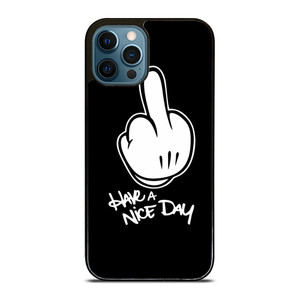 MICKEY MOUSE MIDDLE FINGER DISNEY iPhone 12 Pro Max Case