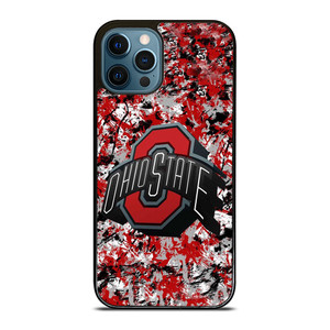 OHIE STATE BUCKEYES FOOTBALL EMBLEM iPhone 12 Pro Max Case
