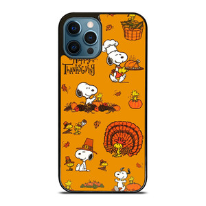 SNOOPY THE PEANUTS HAPPY THANKSGIVING iPhone 12 Pro Max Case