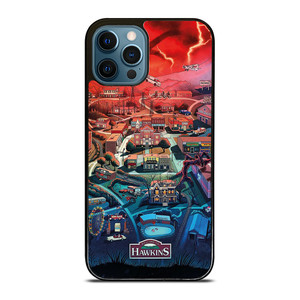 STRANGER THINGS WELCOME TO HAWKINS CARTOON iPhone 12 Pro Max Case