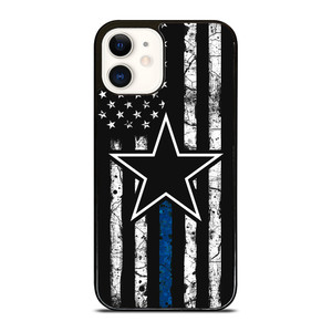 DALLAS COWBOYS THIN BLUE iPhone 12 Case DALLAS COWBOYS THIN BLUE iPhone 12 Case