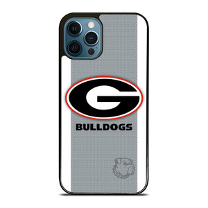 UNIVERSITY GEORGIA BULLDOGS FOOTBALL LOGO iPhone 12 Pro Max Case