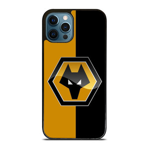 WOLVERHAMPTON WANDERERS FOOTBALL LOGO iPhone 12 Pro Max Case WOLVERHAMPTON WANDERERS FOOTBALL LOGO iPhone 12 Pro Max Case