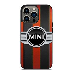 MINI COPER LOGO BLACK RED STRIPES iPhone 13 Pro Case MINI COPER LOGO BLACK RED STRIPES iPhone 13 Pro Case