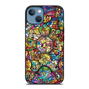 ALL DISNEY CHARACTERS GLASS ART iPhone 12 Mini Case