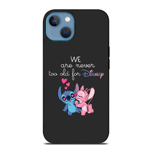 LILO AND STITCH QUOTES DISNEY NEVER TOO OLD iPhone 12 Mini Case