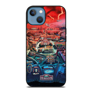STRANGER THINGS WELCOME TO HAWKINS CARTOON iPhone 12 Mini Case