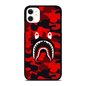CAMO BAPE RED iPhone 11 Case