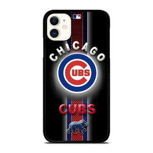 CHICAGO CUBS LOGO BASEBALL CLUB iPhone 11 Case CHICAGO CUBS LOGO BASEBALL CLUB iPhone 11 Case