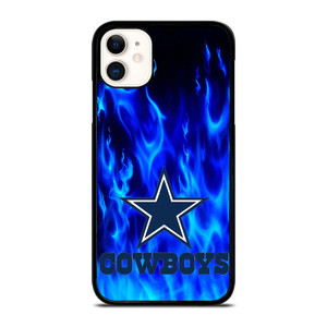 DALLAS COWBOYS LOGO BLUE FIRE iPhone 11 Case