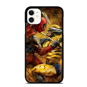 DEADPOOL VS WOLVERINE MARVEL iPhone 11 Case DEADPOOL VS WOLVERINE MARVEL iPhone 11 Case