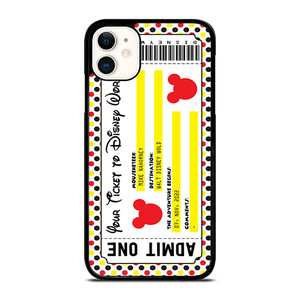 DISNEY WORLD TICKET iPhone 11 Case