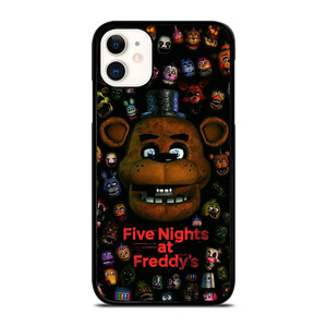 FIVE NIGHTS AT FREDDY'S FNAF FACES iPhone 11 Case