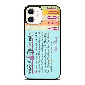 DISNEY WORLD TICKET BOOK iPhone 12 Case