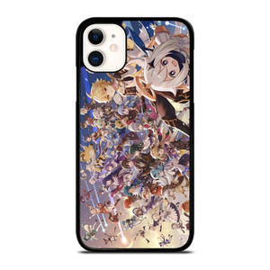 GENSHIN IMPACT ALL GAME CHARACTERS iPhone 11 Case