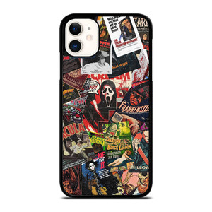 HORROR MOVIE POSTER COLLAGE iPhone 11 Case
