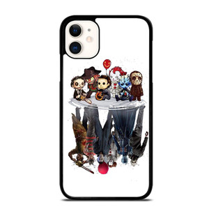 HORROR MOVIES FUNNY CHARACTERS iPhone 11 Case
