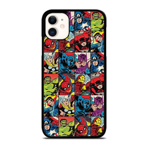 MARVEL SUPERHEROES CLASSIC COMIC iPhone 11 Case