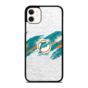 MIAMI DOLPHINS LOGO ICON iPhone 11 Case