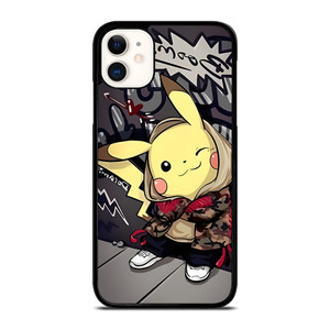 PIKACHU CAMO HOODIE iPhone 11 Case