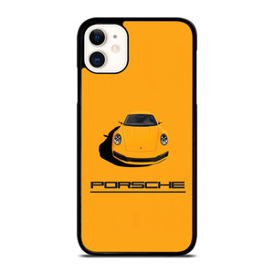 PORSCHE CAR YELLOW iPhone 11 Case