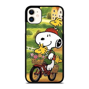 SNOOPY THE PEANUTS BICYCLE iPhone 11 Case SNOOPY THE PEANUTS BICYCLE iPhone 11 Case