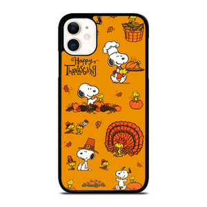 SNOOPY THE PEANUTS HAPPY THANKSGIVING iPhone 11 Case