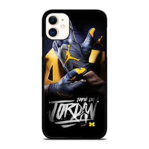 UNIVERSITY OF MICHIGAN AIR JORDAN iPhone 11 Case