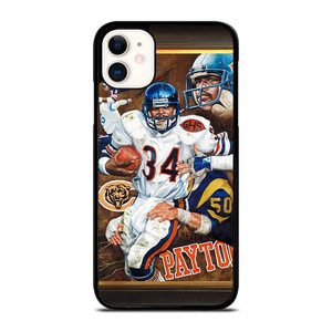 WALTER PAYTON FOOTBALL CHICAGO BEARS iPhone 11 Case