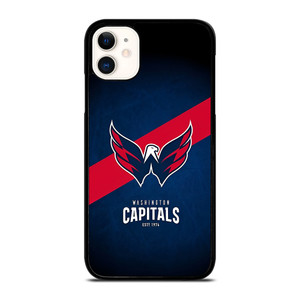 WASHINGTON CAPITALS LOGO NHL HOCKEY CLUB iPhone 11 Case WASHINGTON CAPITALS LOGO NHL HOCKEY CLUB iPhone 11 Case