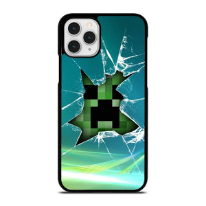 CREEPER MINECRAFT BROKEN GLASS iPhone 11 Pro Case CREEPER MINECRAFT BROKEN GLASS iPhone 11 Pro Case