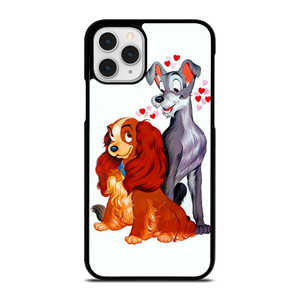 LADY AND THE TRAMP DISNEY CARTOON PAINTING iPhone 11 Pro Case LADY AND THE TRAMP DISNEY CARTOON PAINTING iPhone 11 Pro Case
