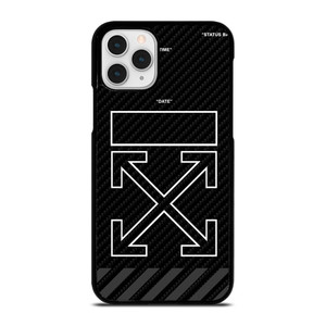 OFF WHITE BLACK CARBON iPhone 11 Pro Case OFF WHITE BLACK CARBON iPhone 11 Pro Case