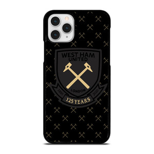 WEST HAM UNITED BLACK LOGO iPhone 11 Pro Case WEST HAM UNITED BLACK LOGO iPhone 11 Pro Case