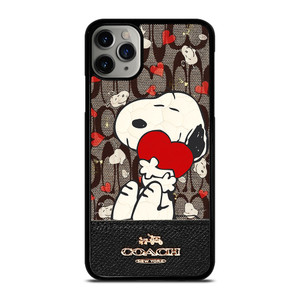 COACH NEW YORK SNOOPY iPhone 11 Pro Max Case