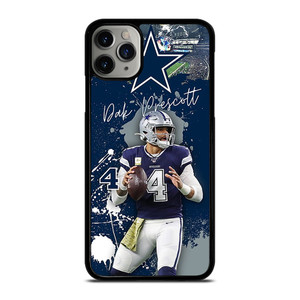 DAK PRESCOTT 4 DALLAS COWBOYS FOOTBALL iPhone 11 Pro Max Case