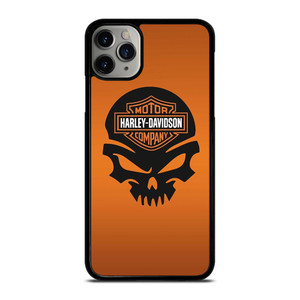 HARLEY DAVIDSON MOTORCYCLE SKULL LOGO iPhone 11 Pro Max Case