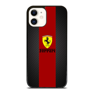 FERRARI LOGO LINE iPhone 12 Case FERRARI LOGO LINE iPhone 12 Case