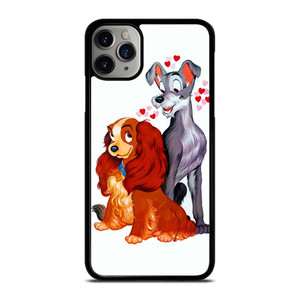 LADY AND THE TRAMP DISNEY CARTOON PAINTING iPhone 11 Pro Max Case