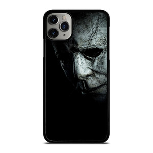 MICHAEL MYERS FACE HALLOWEEN HORROR MOVIE iPhone 11 Pro Max Case