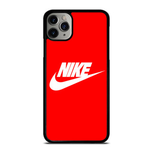 NIKE SWOOSH LOGO RED iPhone 11 Pro Max Case
