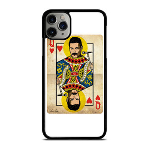 QUEEN FREDDY MERCURY CARD iPhone 11 Pro Max Case