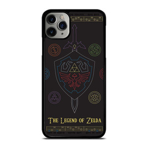 THE LEGEND OF ZELDA GAME ICON LOGO iPhone 11 Pro Max Case THE LEGEND OF ZELDA GAME ICON LOGO iPhone 11 Pro Max Case