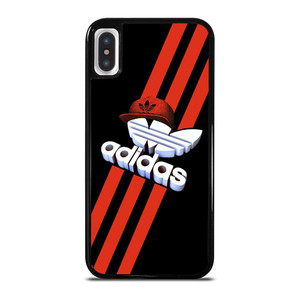 ADIDAC LOGO EMBLEM HAT iPhone X / XS Case