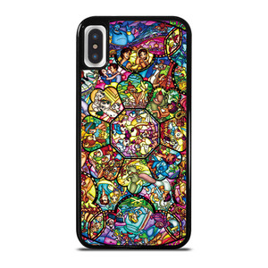 ALL DISNEY CHARACTERS GLASS ART iPhone X / XS Case ALL DISNEY CHARACTERS GLASS ART iPhone X / XS Case