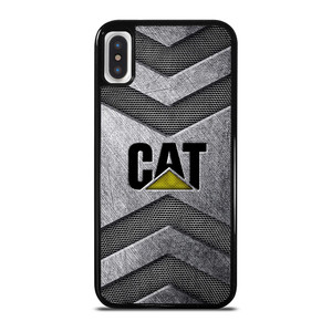 CATERPILLAR TRACTOR CAT METAL LOGO iPhone X / XS Case