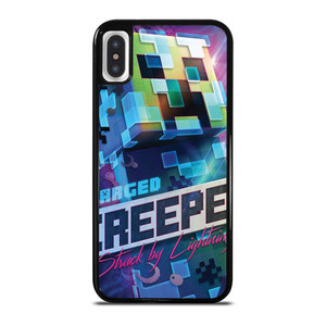 CHARGED CREEPER MINECRAFT iPhone X / XS Case